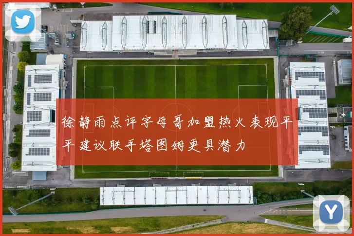 徐静雨点评字母哥加盟热火表现平平建议联手塔图姆更具潜力